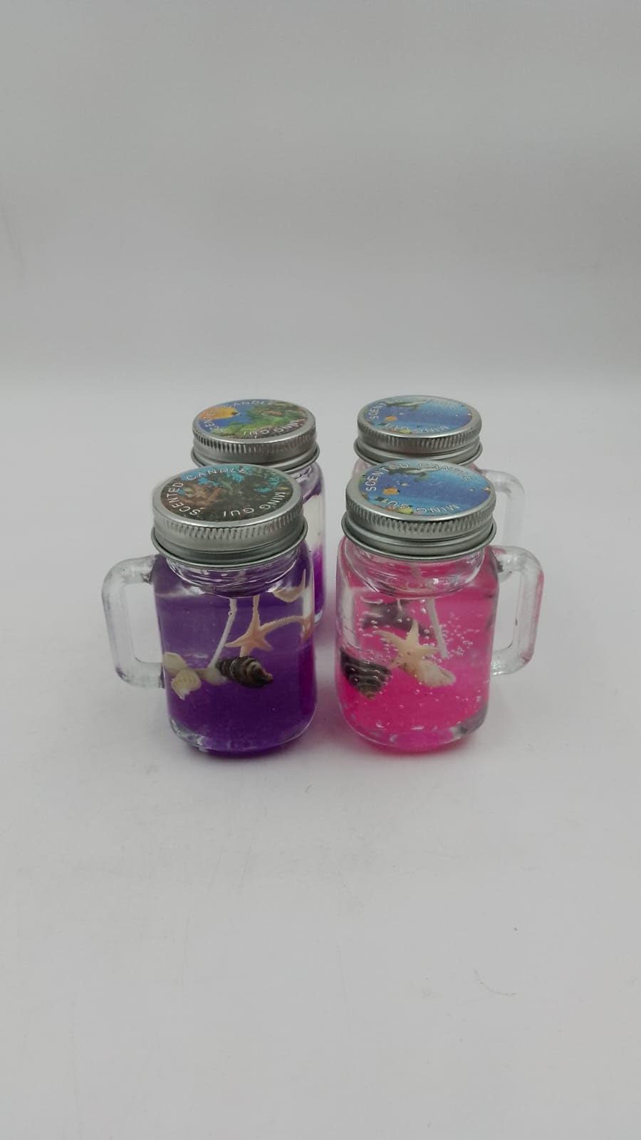 Sea Shell Gel Mug Candle