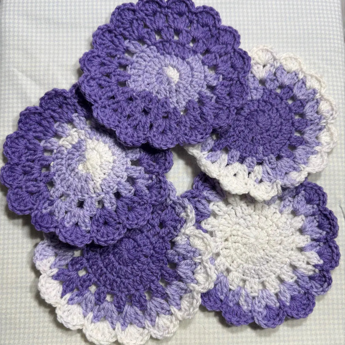 Tea Coaster Crochet Pattern – A Delicate Handmade DIY Craft for Your Tea Party