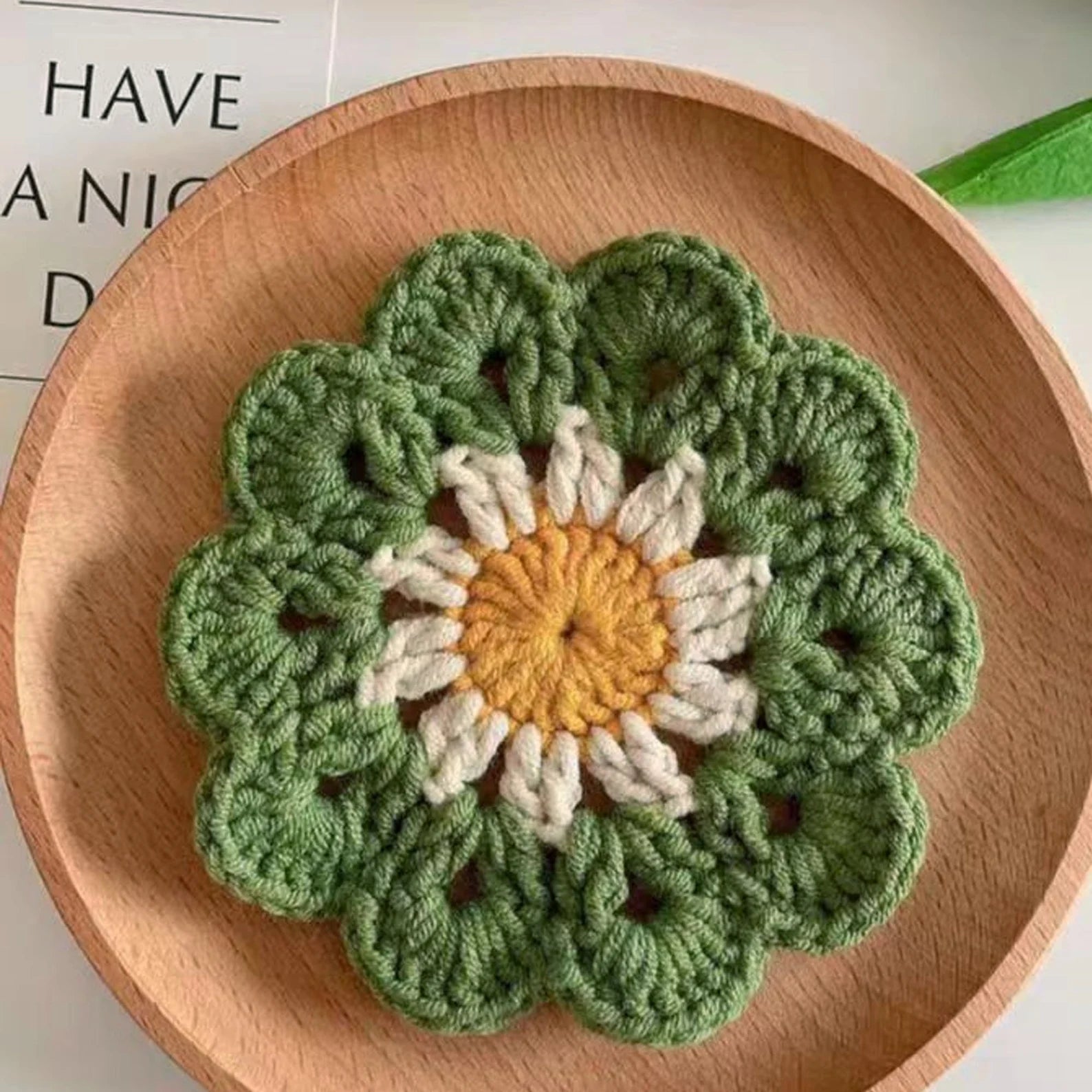 Tea Coaster Crochet Pattern – A Delicate Handmade DIY Craft for Your Tea Party